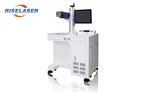 30W vláknový laserový značkovací stroj pre menovky psov